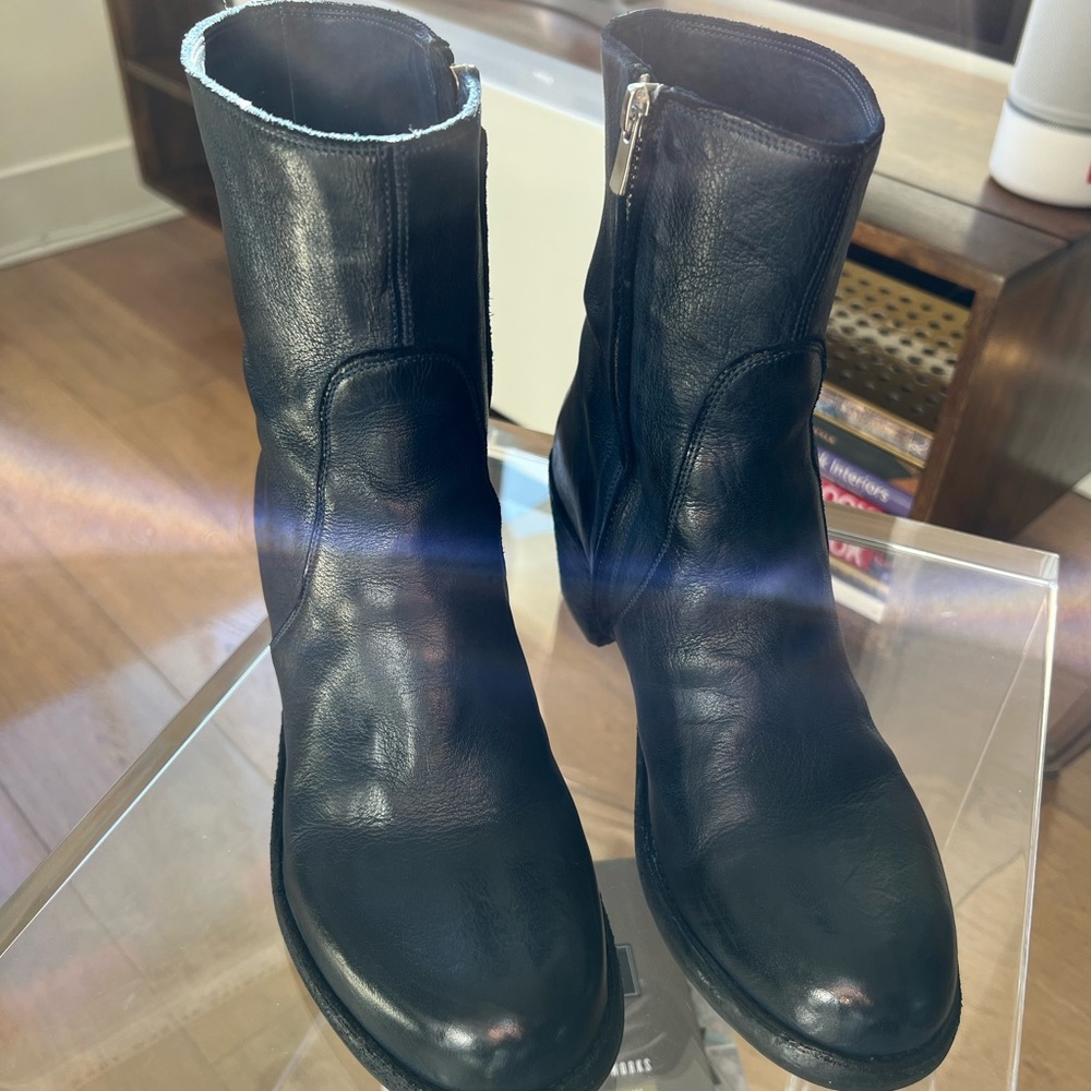 Officine Creative Agnes/O16 boot size 39 Dark Blue, 2.25” heel - Picture 4 of 8